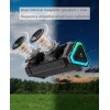 MLOVE P3 Outdoor Bluetooth Speaker, 40W Output Power Bluetooth 5.3 Speaker ,Stereo Sound IPX7 Waterproof,Micro SD Card,RGB Light 