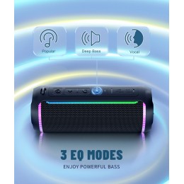 Ortizan X30 Portable Bluetooth Speakers Bass Boost 40W Powerful Wireless IPX7 Waterproof Speaker with 6600mAh Battery USB/TF/AUX 