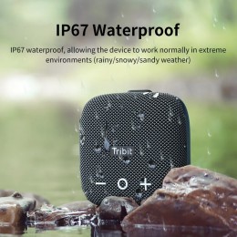 Tribit StormBox Micro 2 Portable Bluetooth Speaker 90dB Loud Sound Deep Bass IP67 Waterproof Camp Small Speaker Built-in Strap 
