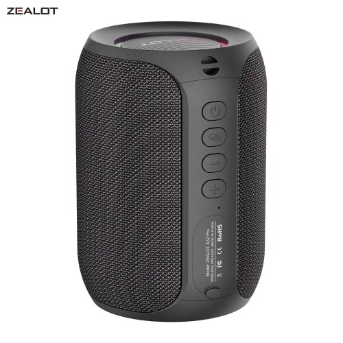 ZEALOT-S32PRO 15W Portable Bluetooth 5.2 Speaker Outdoor Waterproof Wireless TWS Mini Column Box Speaker Outdoor TF Card - 44