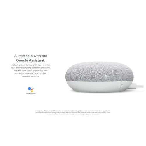 Google Nest Mini 2nd Smart Speaker with Google Assistant(2nd Generation)