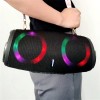 Portable Waterproof 100W High Power Bluetooth Speaker RGB Colorful Light Wireless Subwoofer 360 Stereo Surround TWS FM Boom Box 