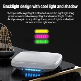 15W Unpunched Wall Mounted Bluetooth Speaker Sound System 3D Surround Sound Subwoofer Home Commercial Use with Remote Control 