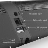 Home Theater 3D Stereo Surround Wireless Speaker Multi-Function Subwoofer Soundbar Support Foldable Split For TV/PC 
