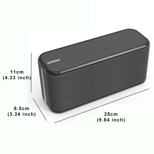 XDOBO X8 Plus 80W Portable Bluetooth Compatible BT5.0 High Power Speaker Wireless Subwoofer TWS Subwoofer IPX5 Boombox U disk/TF 