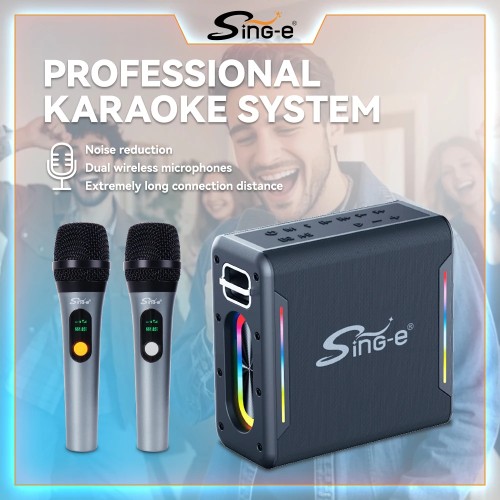 ZQS-V100 Wireless Bluetooth Speaker Portable With Microphone USB Heavy-Duty Subwoofer Mini War Drum TWS Home Theater 