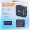 ZQS-V100 Wireless Bluetooth Speaker Portable With Microphone USB Heavy-Duty Subwoofer Mini War Drum TWS Home Theater 