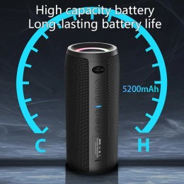 ZEALOT S51 Pro 40W Wireless Speakers, Outdoor Portable Subwoofer Speaker, Waterproof IPX 6,  Dual Pairing,5200mAh Battery. 
