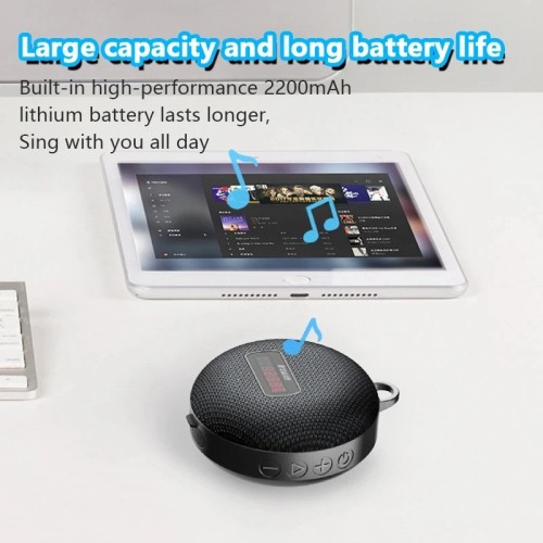 Caixa De Som Bluetooth Speaker Portable Sound Box Music Wireless Mini Subwoofer Column Bocina Blootooth Baffle Bicycle Bike Loud 