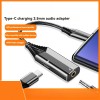 USB Dac Type-C Digital Audio Adapter 3.5 Headphone Converter Mobile Phone Charging Call 60W Fast Charging Cable Adapter Cable 