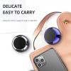 Wireless Bluetooth 5.3 Speaker Portable TWS Small Steel Gun Metal Heavy Subwoofer Outdoor Mini Bluetooth Stereo Speaker 