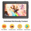 BDF-Q8 New 7 Inch Tablets Android 13, 4GB RAM 64GB ROM, 1TB Expand, WiFi, 4000mAh Battery,Dual Camera, Google Learning Tablet PC
