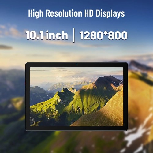 URAO 10 Inch Android Tablet Quad-Core 6GB RAM 64GB ROM to 128GB 5MP+8MP Dual Camera HD IPS Display WiFi Bluetooth PC Pad Tablets 