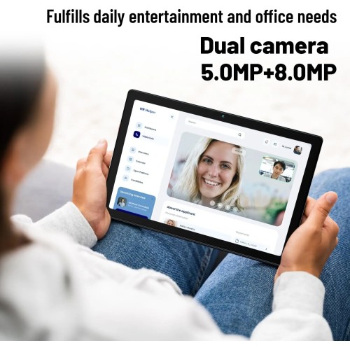 URAO 10 Inch Android Tablet Quad-Core 6GB RAM 64GB ROM to 128GB 5MP+8MP Dual Camera HD IPS Display WiFi Bluetooth PC Pad Tablets 