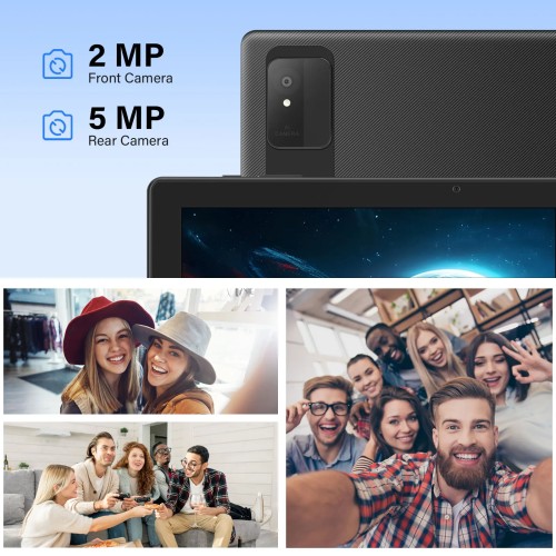 ANRY 10.1 Inch Tablet Octa-core Android 15 8GB(4+4 Expand) RAM+64GB ROM 5000Mah IPS Display A523 Dual Camera 5G Wifi 6 Tablet 
