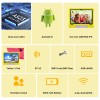 10.1 inch Android 15 Kids Tablet 8GB(4+4 Expand) RAM 64GB ROM 5000Mah Octa-core Educational Children's Tablets WIFI Ipad PC 