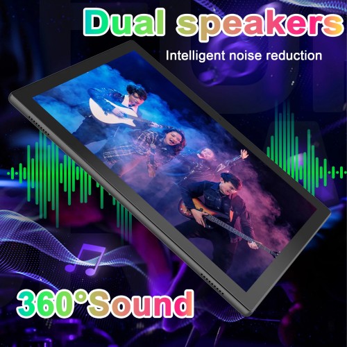Android 13 Tablet 10 inch Tablets, 4+6GB RAM 64GB ROM 1TB Expand, MTK8768 Octa-Core Processor, 1280x800 IPS 