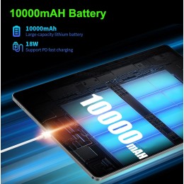Nenmone Mpad14 14.1 Inch Tablet Android 12 12GB+256GB 1920*1080 4G Phone Call Tablet 14inch Bluetooth 5G WiFi Pad 10000mAh 16MP 