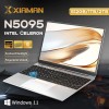 Xiaman 15.6 inch Laptop Computer Intel Celeron N5095 Notebook PC Gamer 16GB DDR4 1TB SSD Office Study Windows 11 1080P Laptops 