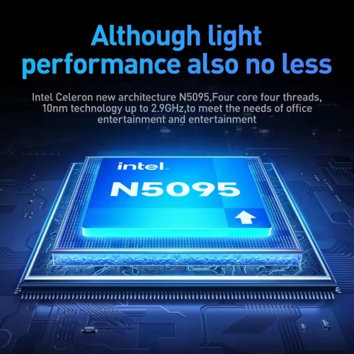 Xiaman 15.6 inch Laptop Computer Intel Celeron N5095 Notebook PC Gamer 16GB DDR4 1TB SSD Office Study Windows 11 1080P Laptops 