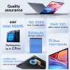 Xiaman 15.6 inch Laptop Computer Intel Celeron N5095 Notebook PC Gamer 16GB DDR4 1TB SSD Office Study Windows 11 1080P Laptops 