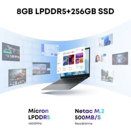 CHUWI GemiBook Plus Laptop 15.6" Intel N150/N100 Graphics for 12th Gen 1920*1080P 16GB RAM 512GB SSD With Cooling Fan Windows 11 