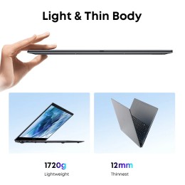 CHUWI GemiBook Plus Laptop 15.6" Intel N150/N100 Graphics for 12th Gen 1920*1080P 16GB RAM 512GB SSD With Cooling Fan Windows 11 