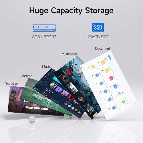 15.6 Inch Laptop J3710 8GB RAM 256GB SSD Windows 11  For Students And Business 