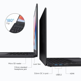 14 Inch Windows 11 Laptops New N4000 2.6Ghz 8GB RAM 256GB ROM Notbook Pc Computer Laptop 