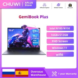 CHUWI GemiBook Plus Laptop 15.6'' FHD 1920x1080 16GB LPDDR5 512GB SSD Intel N100/N150 Alder Lake   WiFi 6 Windows 11 Laptops - 7
