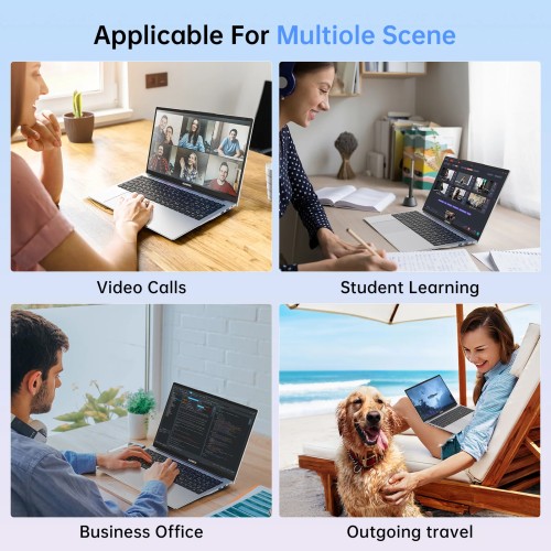 ACEMAGIC Laptop 17.3'' FHD Intel Alder Lake N97 up to 3.6GHz 16GB DDR4 512GB SSD with Windows 11 