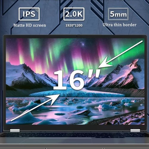 16" Gaming Laptop intel Core i7-6700HQ GTX 1060 IPS 1920*1200 Notebook PC Gamer 16GB DDR4 1TB SSD Windows 11 Pro Laptop Computer 