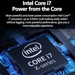 15.6inch Gaming Laptop Intel Core I7-9750H 64GB RAM 2TB SSD DDR4 Win 11 5000mAH Camera Fingerprint Unlocking Portable Computer 