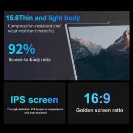 15.6 inch Laptop Computer Intel Core i7 6500U Windows 11 Pro 16GB DDR4 512GB 1TB SSD Portable Notebook PC Gamer Gaming Laptops 