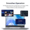 BYONE 14.1 Inch Laptop Intel N4000 8GB RAM 256GB 512GB SSD Windows 11 Notebook 1366*768 HD LCD Wifi HDMI USB laptop PC 