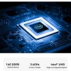 Oushedi 2-in-1 Tablet Laptop 10.9-inch Touch Screen 16GB DDR5 2TB SSD HD Camera Backlit Keyboard 360° Folding Intel N95 Laptop 
