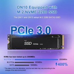 TexHoo New 12Th Gen Mini Pc Windows11 Intel  N100 N150 Processor 16Gb Ddr5 4800Mhz 512Gb Pocket 12V Dual Lan Mini Computer 