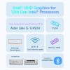 Lenovo Eco Erazer D80 mini PC 0.8L ultra-compact size Intel Core I3/I5/I7 DDR4 Grand Slam interface Wifi 6 and BT5.2 Mini Host 