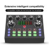 Likheung V8 V8S Audio Mixer USB External Headset Microphone Webcast Personal Live Broadcast Sound Card For Phone Computer 