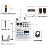 FREEBOSS Mixing Console Mobile Broadcast 4 Channel Bluetooth PC USB Play Record 88 DSP Digital Effect Sound Audio Mixer AG-AS04A 
