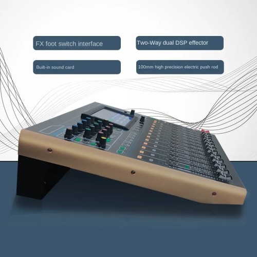 Shenndare V20 Professional Digital Mixer 20 channel  digital Mixing Audio System  for  Dj Professional Audio mixer console Stage 