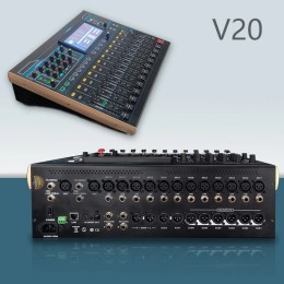 Shenndare V20 Professional Digital Mixer 20 channel  digital Mixing Audio System  for  Dj Professional Audio mixer console Stage 