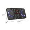 V300 Pro Bluetooth Mini Audio Mixer Sound Card Portable Board DJ 16 Digital Effects Noise Reduction Console USB Record Singing 