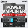 Power Amplifier BM2500 800w 4ohm Professional Digital Audio Amplifier DJ Equipment for Speaker Subwoofer Stage Wedding KTV Home 