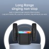 TANALAZ K8 Karaoke Machine Portable Bluetooth 5.1 PA Speaker System with 1-2 Wireless Microphones Home Family Singing Child Gift 