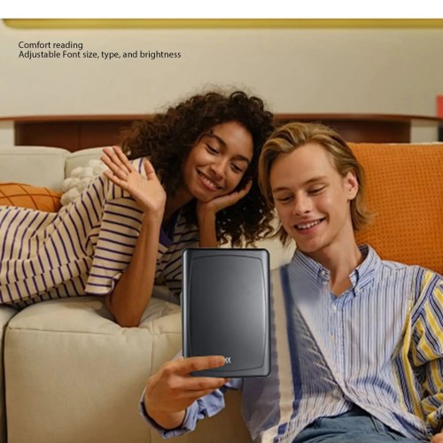 Digital Electric Book Reader Clear Display 6 Inch Text Annotation Ink Screen Book Reader with 8G Storage for Commuting for Home 