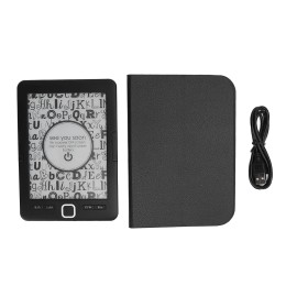 Digital Electric Book Reader Clear Display 6 Inch Text Annotation Ink Screen Book Reader with 8G Storage for Commuting for Home 
