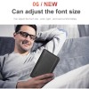 E Reader 7in Color  LCD 16:9 Screen HD 800x480 380MHz Black Protective Case Portable E Reader for EPUB PDF TXT E Reader 