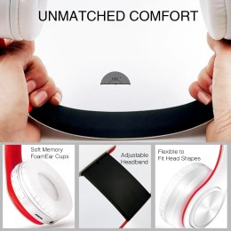 Headphones Bluetooth Headset Earphone Wireless Headphones Stereo Foldable Sport Earphone Microphone Headset Handfree MP3 Player 