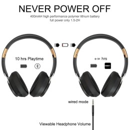 Wireless Headphones Bluetooth 5.0 Headset Foldable Earphones HiFi 9D Bass Stereo Earphone Sport Headset With Microphone 